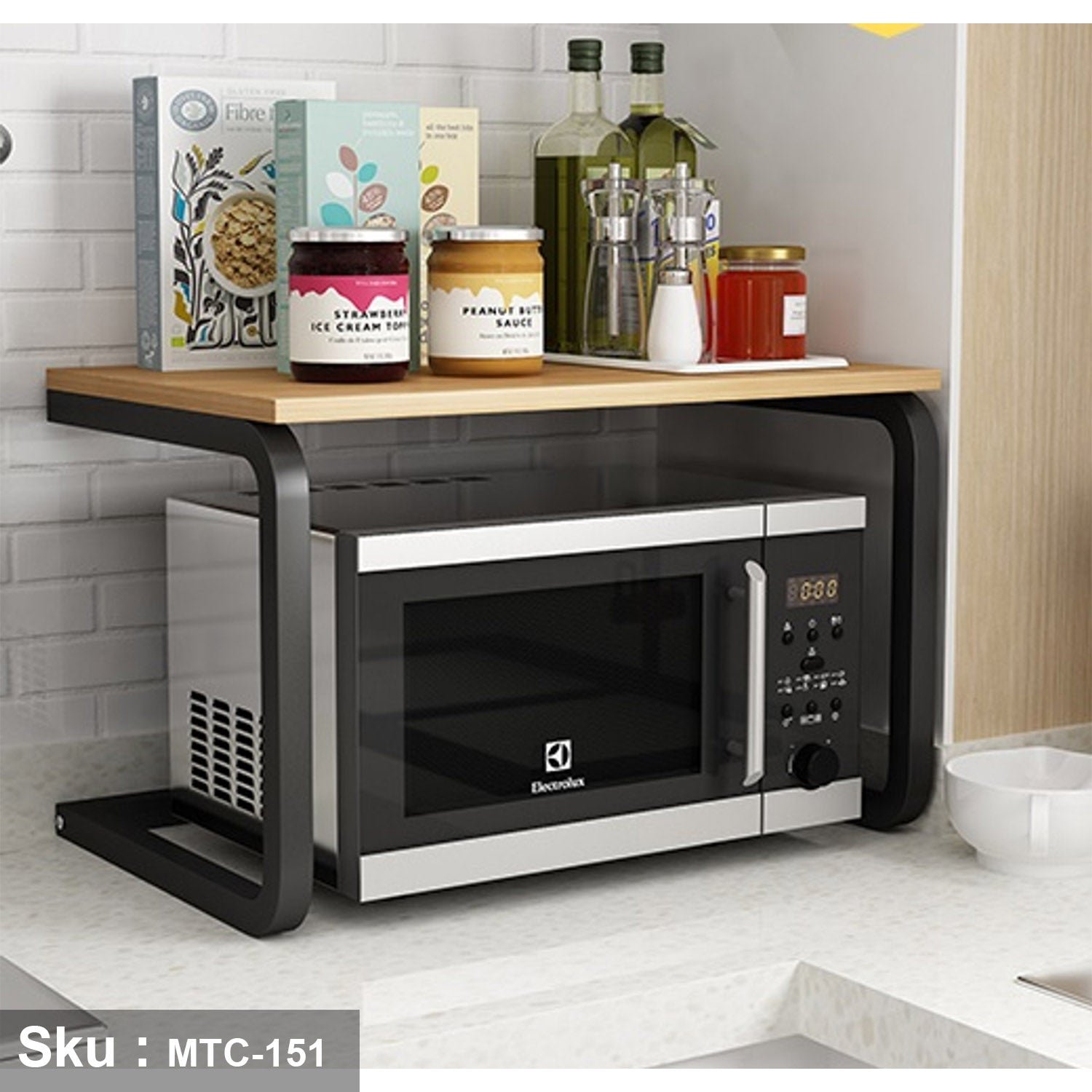 1_96c8d685-8bb5-4a5e-aca0-f2372baad40c.jpg Electrostatic paint metal kitchen storage unit -MTC-151 - Image 1