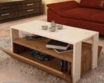 Spanish MDF wood coffee table - MAD-087