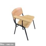 Metal lecture chair - leather - OMD-334 - Image 2