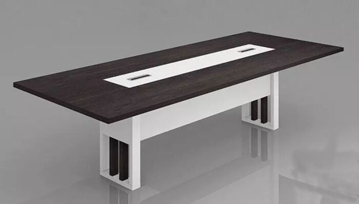 Meeting tab- 240x120 - Spanish MDF wood with metal chassis - CEM-048 - Image 1