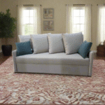 Rolla sofa bed - red beech wood - HST-139