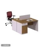 Spanish MDF doubwood workstation - CEM-003 - Image 2