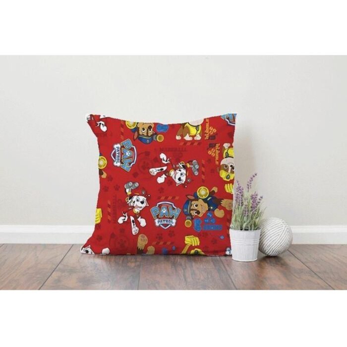 Plush children's pillow in linen - PRV-021 - Image 1