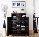 High quality MDF wooden shoe cabinet - KYN-127