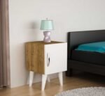 High quality MDF wood nightstand - OUBE-011