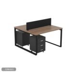 Spanish MDF doubwood workstation - CEM-015 - Image 2