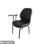 Metal lecture chair - leather - OMD-331 - Image 2