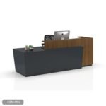 Reception desk - Reception Counter - Spanish MDF wood - CEM-094 - Image 2