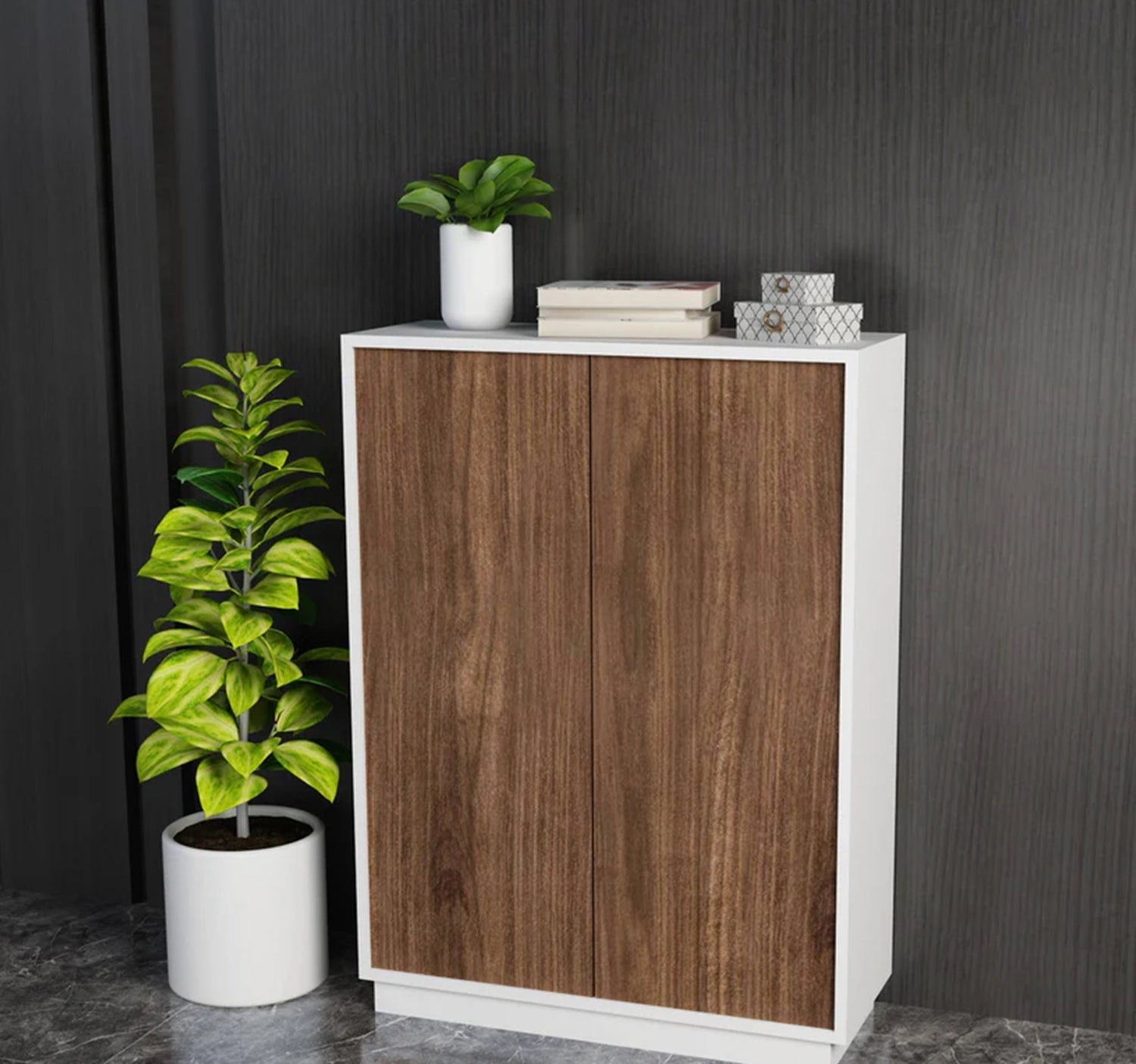 1_dfdecb93-5721-423f-a9f5-3b387cacfba9.jpg HBL Layered MDF Wooden Cabinet - KYN-139 - Image 1