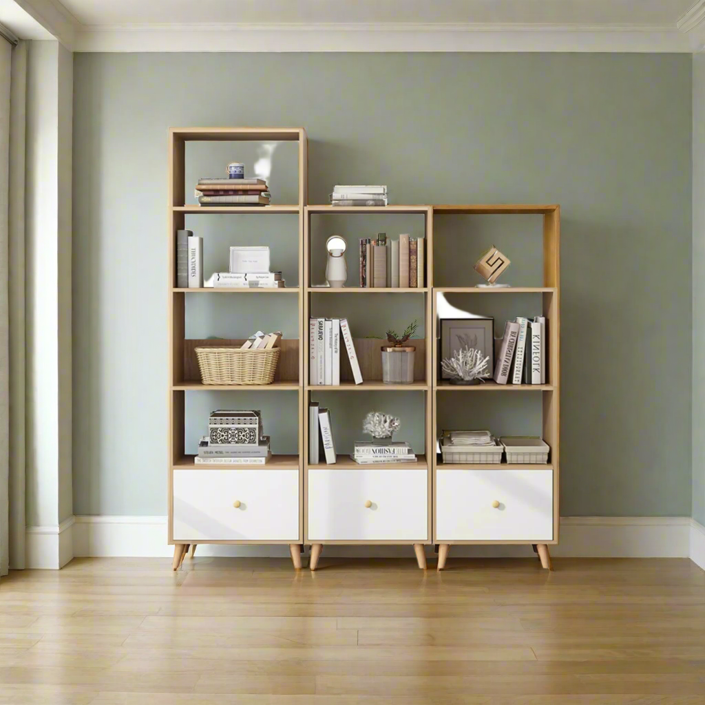 1_e1bee236-f0a4-4872-802c-2645d6c196bd.png High quality MDF wood bookcase - OSM-428 - Image 1