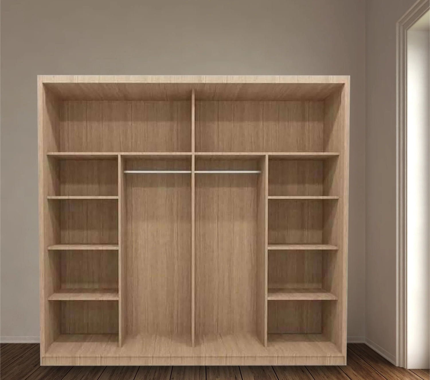 1_e317f54b-9d0d-4254-9777-7f8cf777f831.jpg MDF Wood Cabinet - WAF-057 - Image 1