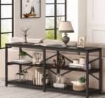 Electrostatic painted metal console - MTC-109