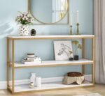 Electrostatic painted metal console - MTC-124