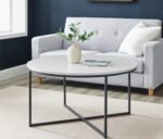 MDF and metal coffee table - WAF-027