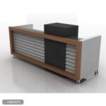 Reception desk - Reception Counter - Spanish MDF wood - CEM-075 - Image 4