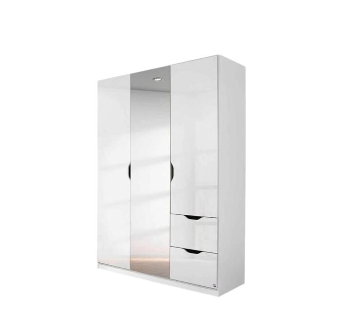 MDF wood wardrobe with melamine layer - KYN-111 - Image 1