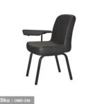 Metal lecture chair - leather - OMD-330 - Image 2