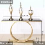 Gunnar console metal steel thermal electrostatic paint - Image 2