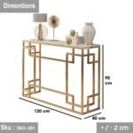Lova console metal steel thermal electrostatic paint - Image 2
