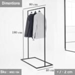 Tilo iron clothes holder with electrostatic paint - Image 3