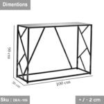 Fal console metal steel thermal electrostatic paint - Image 3