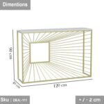 Winston console, metal steel, thermal electrostatic paint - Image 3