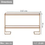 Holset console metal steel thermostatic paint - Image 3