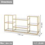 Tralee console metal steel thermal electrostatic paint - Image 3