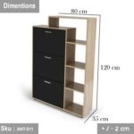 Vacaville MDF wood shoe - Image 3