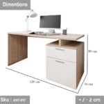 MDF Wood Office Barrel - Image 3