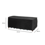 Waterproof outer cover for a dining set of 8 chairs - Image 3