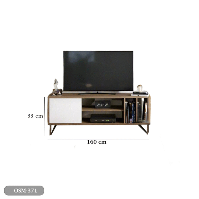 Coffee table set with TV table - high quality MDF wood - OSM-371 - Image 5