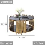 Arturoza coffee table 80 * 45 - Image 2