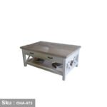 Swedish Wood Coffee Table - OHA-073 - Image 2