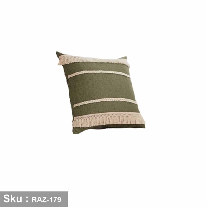 Set of 4 linen cushions - RAZ-179 - Image 2
