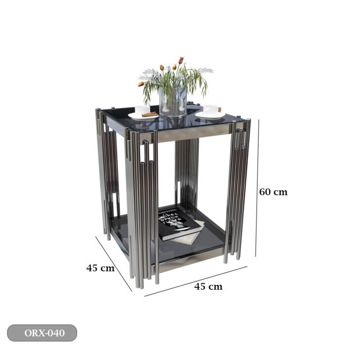 Stainless Steel Side Table - ORX-040 - Image 3