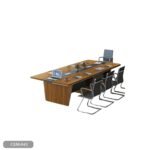 Meeting tab- 240x120 - Spanish MDF wood - CEM-041 - Image 2