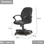 Imported Office Chair - OMD-267 - Image 3