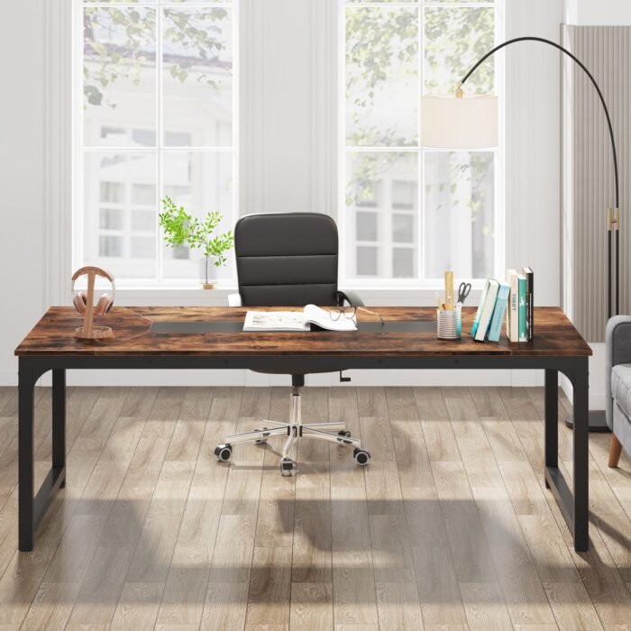 Conference Table, 6FT Rectangular Meeting Seminar Table - Image 5