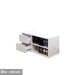 MDF wooden shoe cabinet 18 mm - MOD-028 - Image 2
