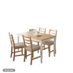 Dining table - 5 pieces of high quality beech wood - KYN-160 - Image 2