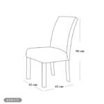 Dining table - 7 pieces of red beech wood - natural countertop wood - KYN-173 - Image 2