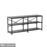 Electrostatic painted metal console - MTC-109 - Image 2