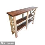Swedish wood console - OHA-063 - Image 2