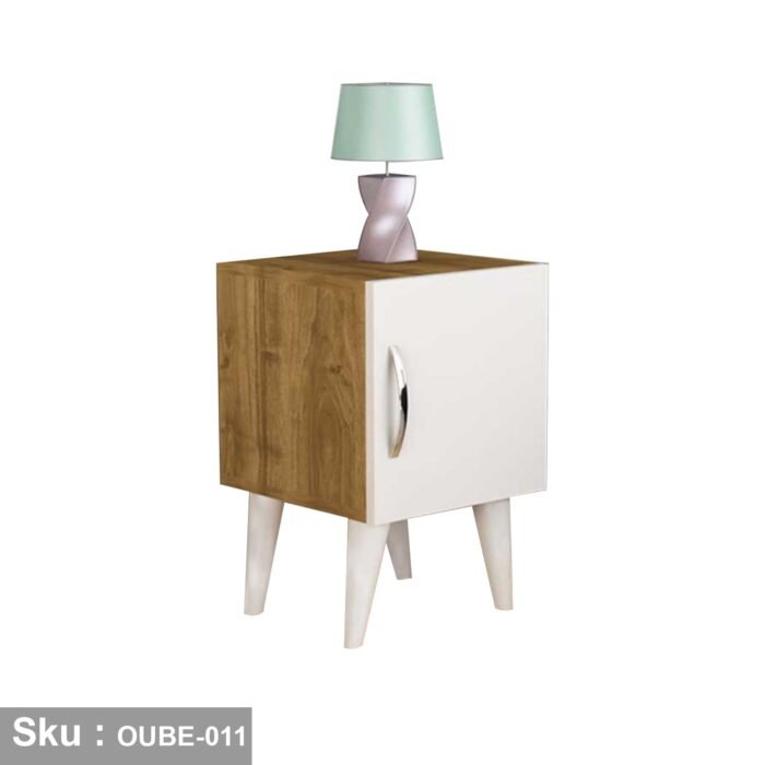 High quality MDF wood nightstand - OUBE-011 - Image 2