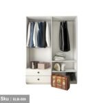 Adona wardrobe 120 * 170 Spanish MDF wood - Image 2