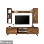 Manuela TV unit with storage unit 160 * 45 MDF wood - Image 2