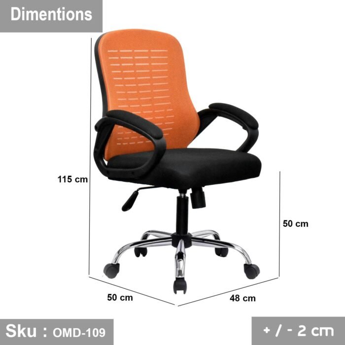 Medical mesh office chair - OMD-109 - Image 3