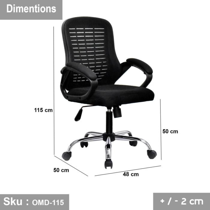 Medical mesh office chair - OMD-115 - Image 3