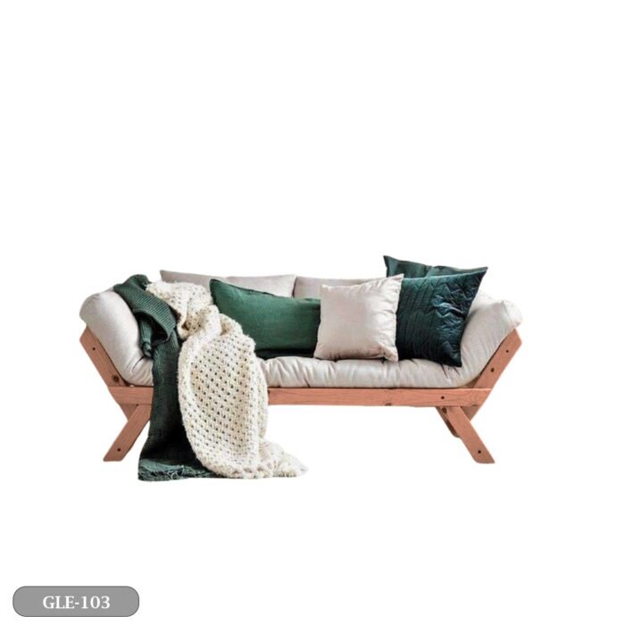 Beech Wood Sofa - GLE-103 - Image 2